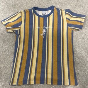 Blue/Gold/Yellow “Los Angeles” Tee From Tillys Size S